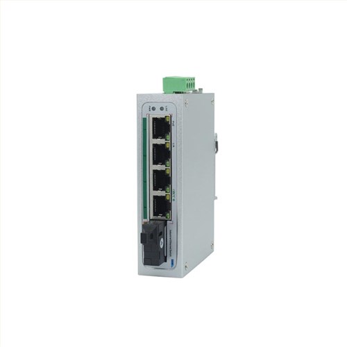 百兆1光4电安防工业交换机